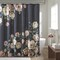Madison Park Charisma 100% Cotton Shower Curtain, Navy - 72x72"